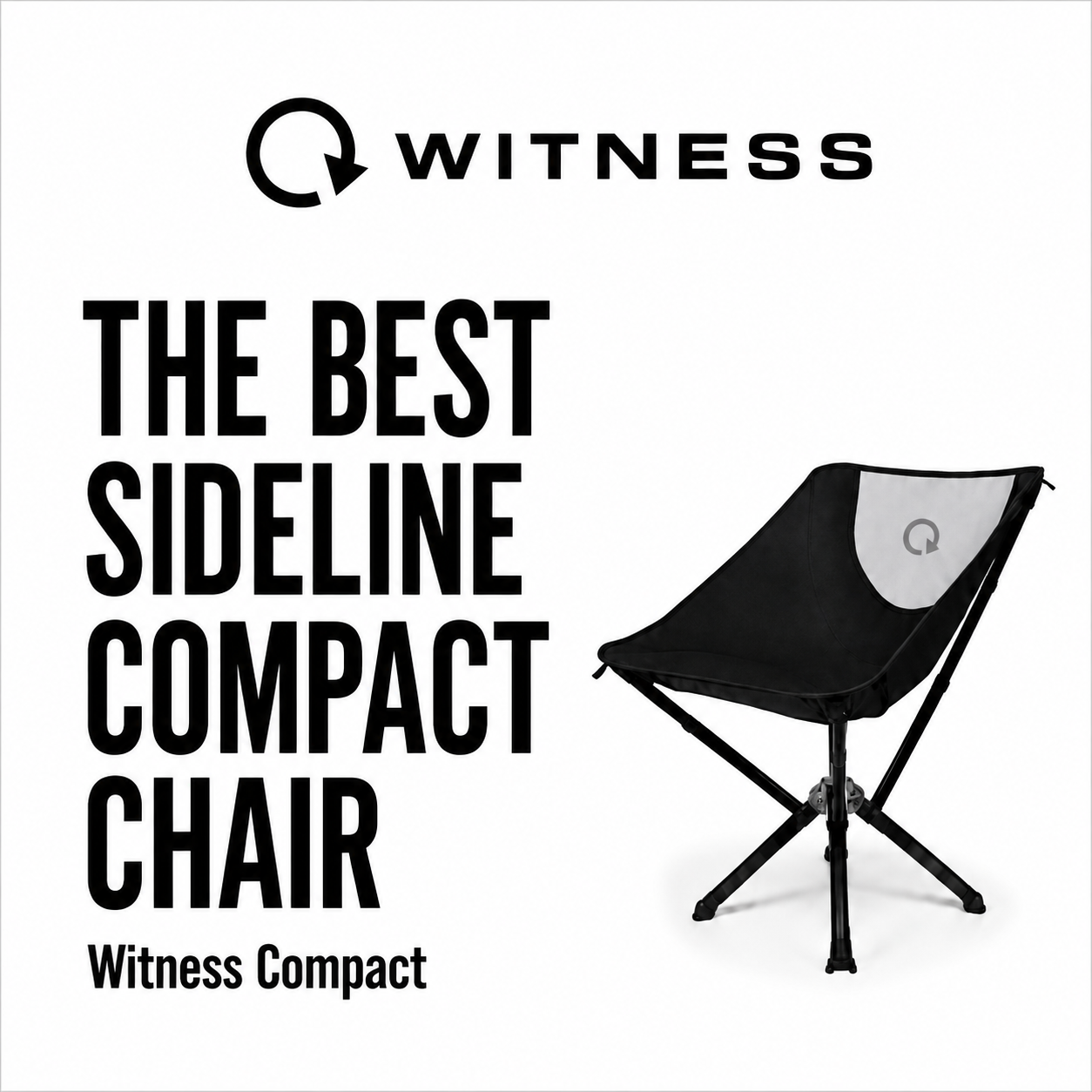 The Best Sideline Compact Chair for Footy, Soccer and Weekend Sport