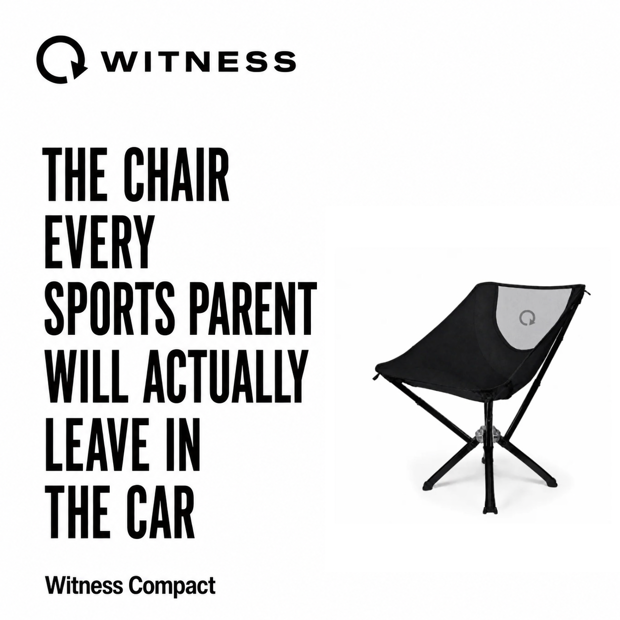 The Chair Every Sports Parent Will Actually Leave in the Car