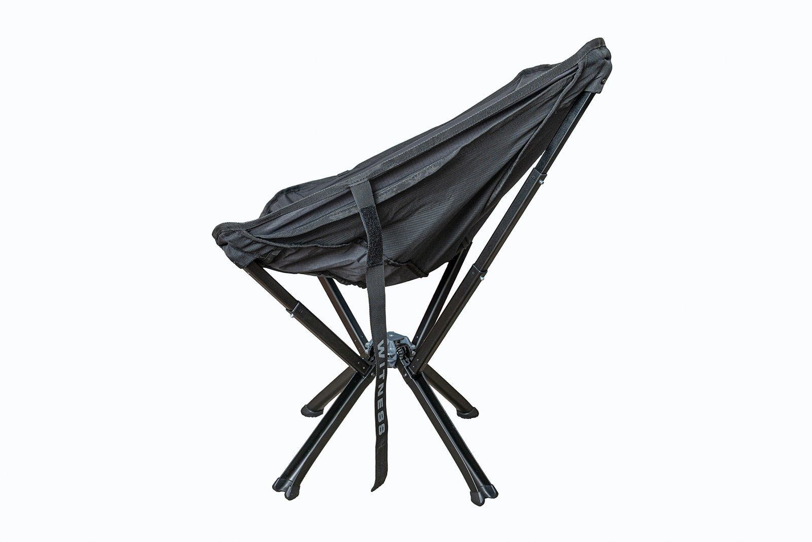Witness-compact-camping-chair-ripstop-210d-nylon-material-side-view
